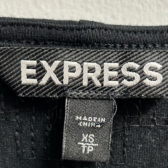 Express Embroidered Geometric Pattern Dress W’s Sz XS - Picture 3 of 3